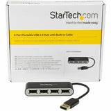 StarTech.com 4 Port USB Hub 4 x USB 2.0 port ? Bus Powered ? USB Adapter? USB Splitter? Multi Port USB Hub? USB 2.0 Hub — ST4200MINI2