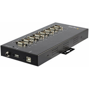 StarTech.com USB to RS232/RS485/RS422 8 Port Serial Hub Adapter - Industrial Metal USB 2.0 to DB9 Serial Converter - Din Rail Mountable — ICUSB234858I