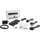 StarTech.com USB to RS232/RS485/RS422 8 Port Serial Hub Adapter - Industrial Metal USB 2.0 to DB9 Serial Converter - Din Rail Mountable — ICUSB234858I