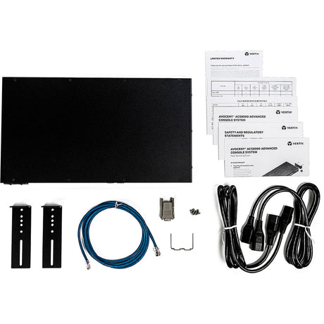Vertiv Avocent 32-port ACS8000 Console System with dual AC Power Supply and analog modem, non-TAA — ACS8032MDAC-400