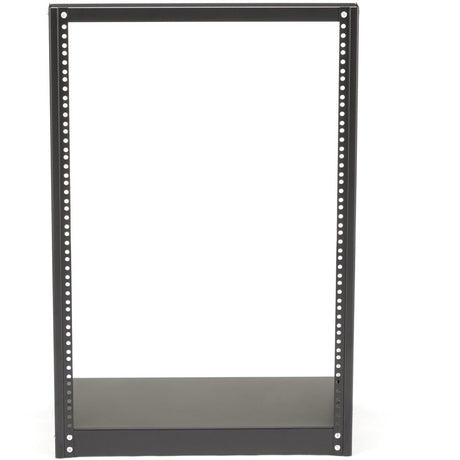 StarTech.com 2-Post 16U Heavy-Duty Desktop Server Rack, Small Open Frame 19in Network Rack for Home/Office IT Equipment, TAA Compliant — 2POSTRACK16