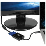 Eaton Tripp Lite Series USB-C to VGA Adapter with Alternate Mode - DP 1.2, Black — U444-06N-VB-AM