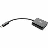 Eaton Tripp Lite Series USB-C to VGA Adapter with Alternate Mode - DP 1.2, Black — U444-06N-VB-AM