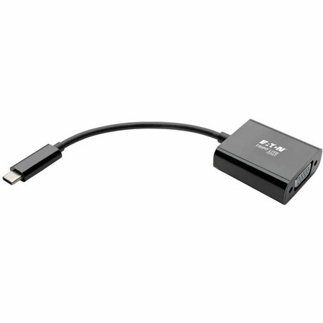 Eaton Tripp Lite Series USB-C to VGA Adapter with Alternate Mode - DP 1.2, Black — U444-06N-VB-AM
