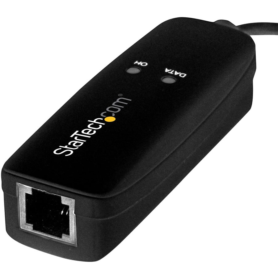 StarTech.com USB 2.0 Fax Modem - 56K External Hardware USB Dial Up V.92 Modem/ Dongle/Adapter - Computer Data Modem USB to Telephone Jack — USB56KEMH2