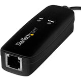 StarTech.com USB 2.0 Fax Modem - 56K External Hardware USB Dial Up V.92 Modem/ Dongle/Adapter - Computer Data Modem USB to Telephone Jack — USB56KEMH2