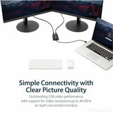 StarTech.com USB to Dual DisplayPort Adapter - 4K 60Hz - USB 3.0 5Gbps - USB Dual Monitor Adapter - Dual DisplayPort Adapter - DisplayLink Certified — USB32DP24K60