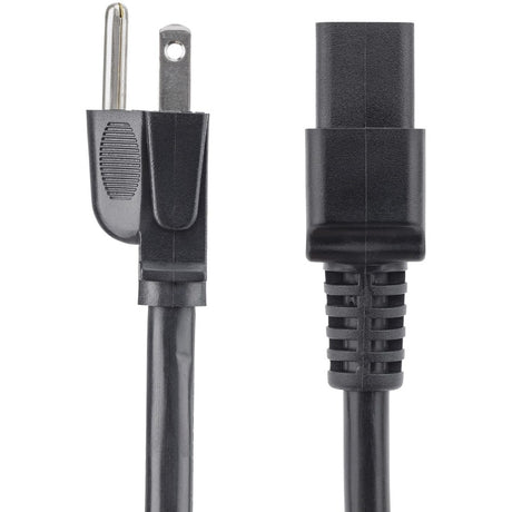 StarTech.com 3ft (1m) Heavy Duty Power Cord, NEMA 5-15P to C19, 15A 125V, 14AWG, Computer Power Cord, Heavy Gauge Power Cable — PXT515C19143