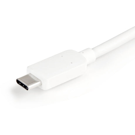 StarTech.com USB C Multiport Adapter with HDMI 4K & 1x USB 3.0 - PD - Mac & Windows - White USB Type C All in One Video Adapter — CDP2HDUACPW