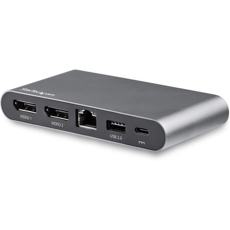 StarTech.com USB C Dock - 4K Dual Monitor DisplayPort Docking Station - 100W Power Delivery Passthrough, GbE, 2x USB-A - Multiport Adapter — DK30C2DAGPD