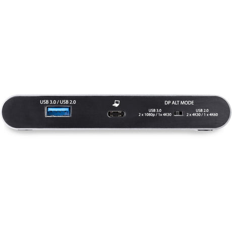 StarTech.com USB C Dock - 4K Dual Monitor DisplayPort Docking Station - 100W Power Delivery Passthrough, GbE, 2x USB-A - Multiport Adapter — DK30C2DAGPD