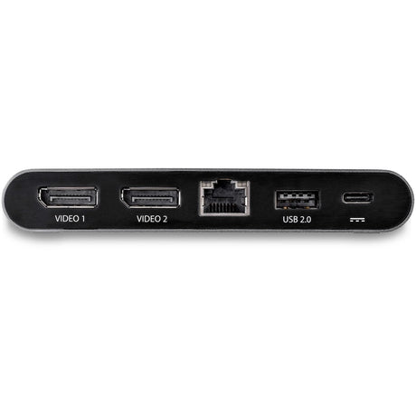 StarTech.com USB C Dock - 4K Dual Monitor DisplayPort Docking Station - 100W Power Delivery Passthrough, GbE, 2x USB-A - Multiport Adapter — DK30C2DAGPD