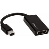 StarTech.com Mini DisplayPort to HDMI Adapter, Active Mini DP 1.4 to HDMI 2.0 Video Converter for Monitor/Display, 4K 60Hz, mDP to HDMI — MDP2HD4K60S