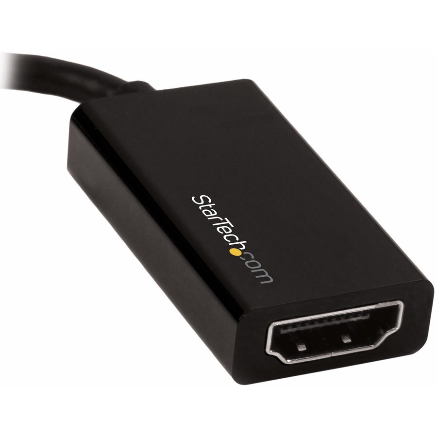 StarTech.com Mini DisplayPort to HDMI Adapter, Active Mini DP 1.4 to HDMI 2.0 Video Converter for Monitor/Display, 4K 60Hz, mDP to HDMI — MDP2HD4K60S