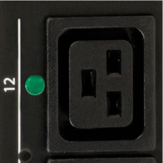 Eaton 5.5kW Single-Phase Switched PDU, Outlet Monitoring, 208/230V Outlets (20 C13 & 4 C19), 0U, LX Interface, TAA — PDUMVR30HVNETLX