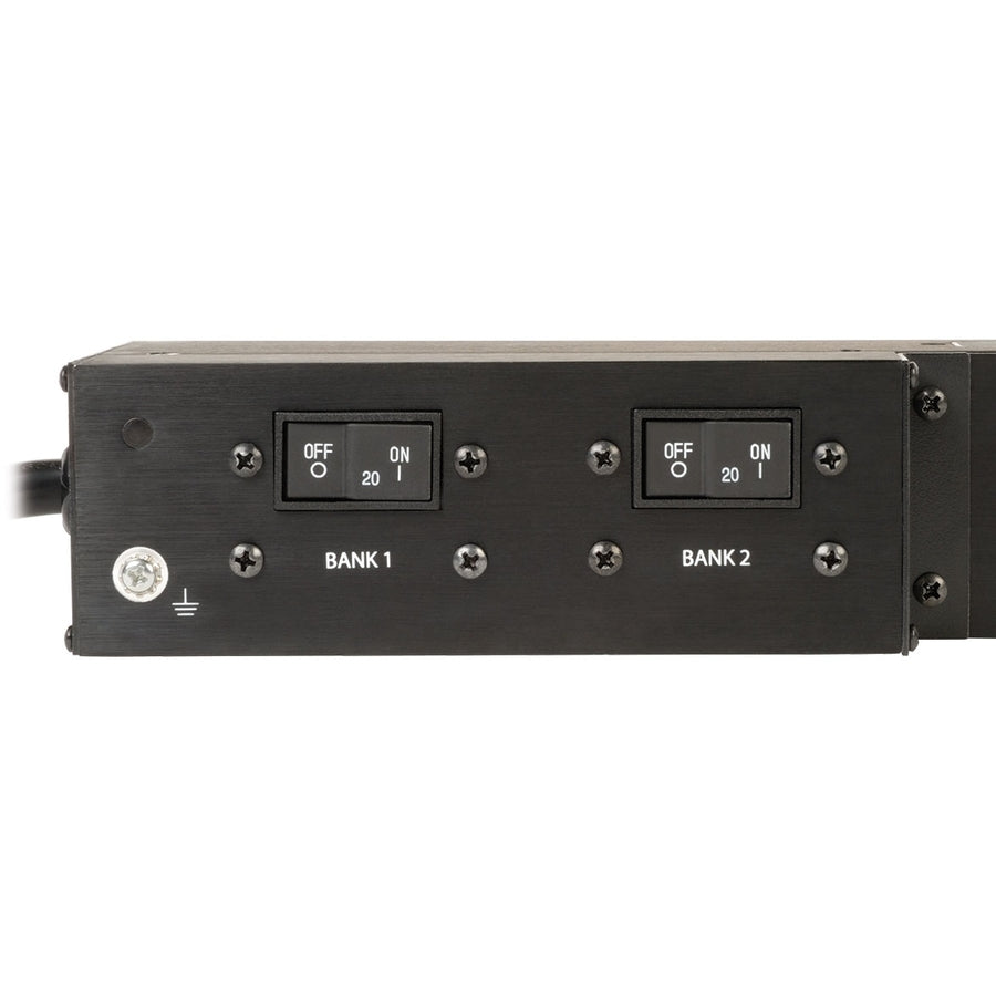 Eaton 5.5kW Single-Phase Switched PDU, Outlet Monitoring, 208/230V Outlets (20 C13 & 4 C19), 0U, LX Interface, TAA — PDUMVR30HVNETLX