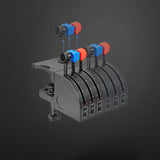 Saitek Flight Yoke System Professional Simulation Yoke and Throttle Quadrant — 945-000023