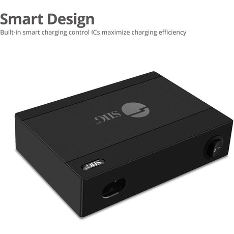 SIIG 60W 10-Port USB Charger — AC-PW1G11-S1