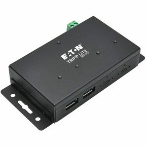 Eaton Tripp Lite Series Industrial 4-Port USB-C Hub - USB 3.x Gen 2 (10Gbps), 2x USB-A & 2x USB-C Ports, 15 kV ESD Immunity, TAA — U460-2A2C-IND