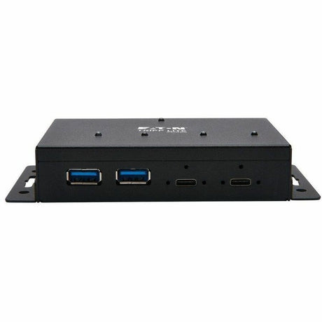 Eaton Tripp Lite Series Industrial 4-Port USB-C Hub - USB 3.x Gen 2 (10Gbps), 2x USB-A & 2x USB-C Ports, 15 kV ESD Immunity, TAA — U460-2A2C-IND