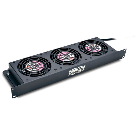 Eaton Tripp Lite Series SmartRack 1U Fan Tray, 3 120V High-Performance Fans, 210 CFM, 5-15P Plug — SRFAN1U