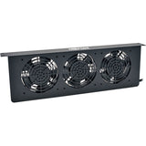 Eaton Tripp Lite Series SmartRack 1U Fan Tray, 3 120V High-Performance Fans, 210 CFM, 5-15P Plug — SRFAN1U
