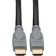 Eaton Tripp Lite Series 4K HDMI Cable (M/M) - 4K 60 Hz, HDR, 4:4:4, Gripping Connectors, Black, 25 ft. — P568-025-2A