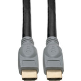 Eaton Tripp Lite Series 4K HDMI Cable (M/M) - 4K 60 Hz, HDR, 4:4:4, Gripping Connectors, Black, 25 ft. — P568-025-2A