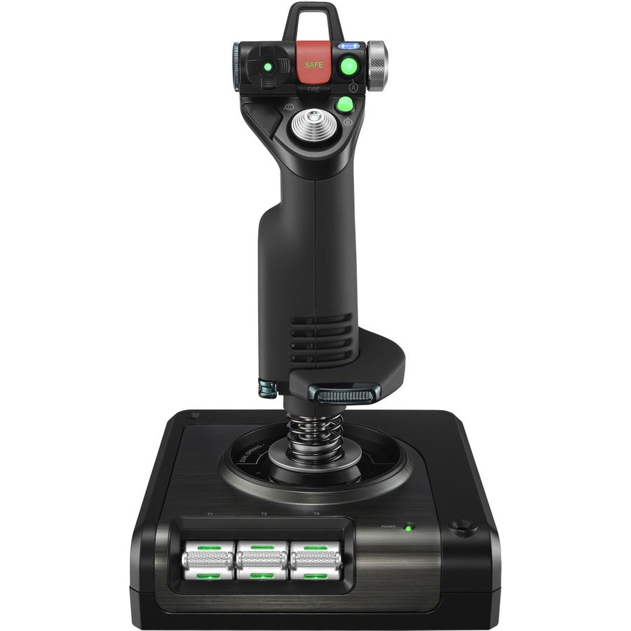 Saitek X52 Professional H.O.T.A.S. Part-Metal Throttle and Stick Simulation Controller — 945-000022