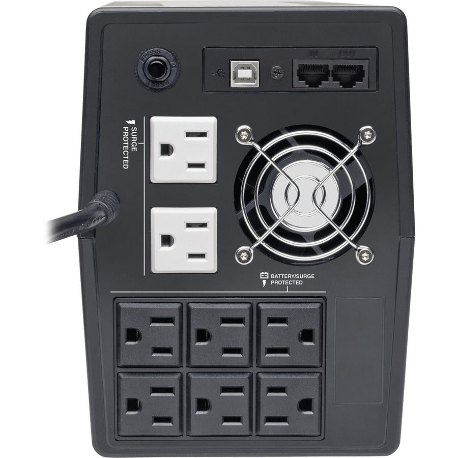 Eaton Tripp Lite Series 1200VA 600W Line-Interactive UPS with 8 Outlets - AVR, 120V, 50/60 Hz, LCD, USB, Tower — OMNIVS1200LCD