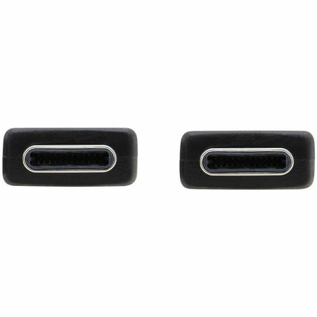 Eaton Tripp Lite Series USB-C Flat Cable (M/M) - USB 3.2 Gen 2 (10 Gbps), 5A (100W) Rating, Thunderbolt 3 Compatible, 16 in. (40.6 cm) — U420-16N-G25AFL