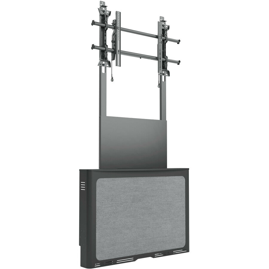 Chief Tempo Flat Panel Floor Support Stand - For Display Mount - Black — AVSFSS