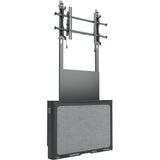 Chief Tempo Flat Panel Floor Support Stand - For Display Mount - Black — AVSFSS