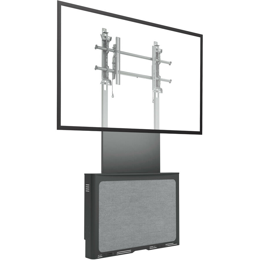 Chief Tempo Flat Panel Floor Support Stand - For Display Mount - Black — AVSFSS