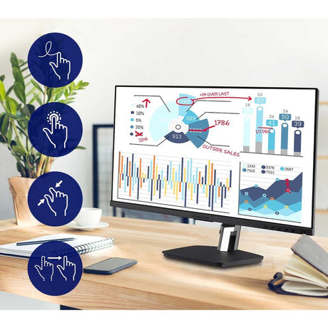 ViewSonic ViewBoard ID2455 23.8" LCD Touchscreen Monitor - 16:9 - 6 ms GTG (OD) — ID2455