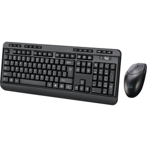 Adesso WKB-1320CB Antimicrobial Wireless Desktop Keyboard and Mouse — WKB-1320CB-TAA
