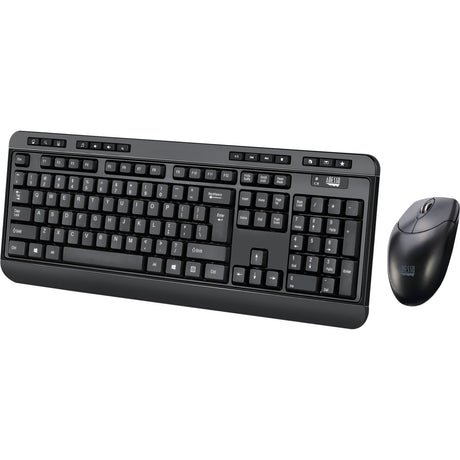 Adesso WKB-1320CB Antimicrobial Wireless Desktop Keyboard and Mouse — WKB-1320CB-TAA