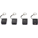 StarTech.com Compact USB C to DisplayPort 1.4 Adapter - 8K 60Hz DSC/4K USB Type-C to DP Video Converter w/ Keychain Ring - TB3 Compatible — CDP2DPFC