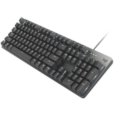 Logitech K845 Mechanical Illuminated Corded Aluminum Keyboard (TTC Blue) - Brown Box — 920-009860