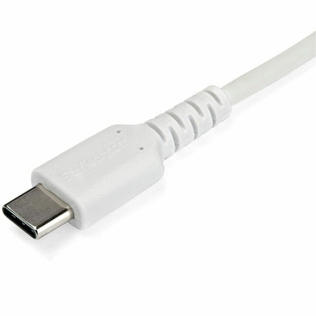 StarTech.com 2m USB C Charging Cable - Durable Fast Charge & Sync USB 2.0 Type C to C Charger Cord - TPE Jacket Aramid Fiber M/M 60W White — RUSB2CC2MW