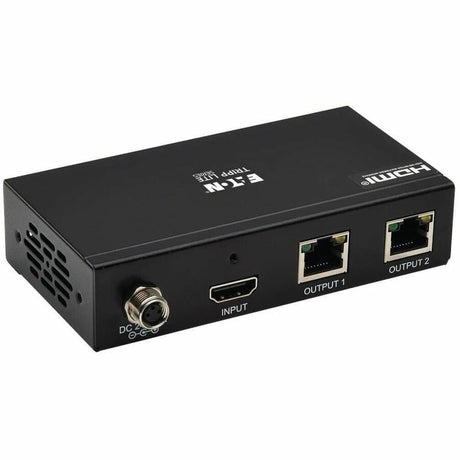 Eaton Tripp Lite Series 2-Port HDMI over Cat6 Extender Kit, Splitter/2x Pigtail Receivers - 4K 60 Hz, HDR, 4:4:4, PoC, 230 ft. (70.1 m), TAA — B127A-002-BHPH2