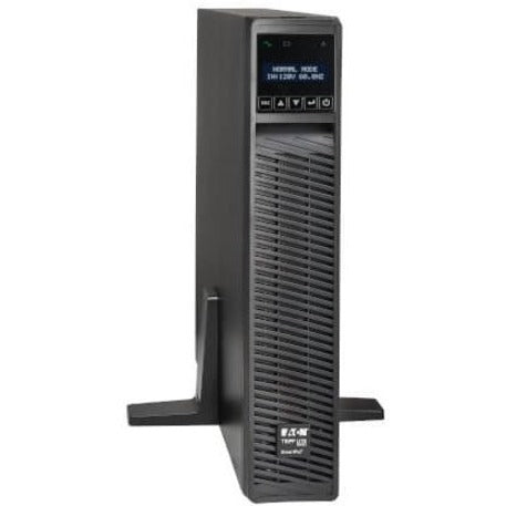 Eaton Tripp Lite Series SmartPro 1000VA 1000W 120V Line-Interactive Sine Wave UPS - 8 Outlets, Extended Run, NIC, LCD, USB, DB9, 2U Rack/Tower — SMART1000RMX2UN
