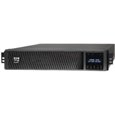 Eaton Tripp Lite Series SmartPro 1000VA 1000W 120V Line-Interactive Sine Wave UPS - 8 Outlets, Extended Run, NIC, LCD, USB, DB9, 2U Rack/Tower — SMART1000RMX2UN