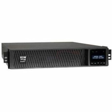 Eaton Tripp Lite Series SmartPro 1000VA 1000W 120V Line-Interactive Sine Wave UPS - 8 Outlets, Extended Run, NIC, LCD, USB, DB9, 2U Rack/Tower — SMART1000RMX2UN