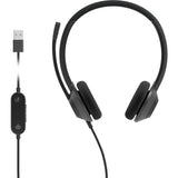 Cisco Headset 322 Wired Dual On-Ear Carbon Black USB-A — HS-W-322-C-USB