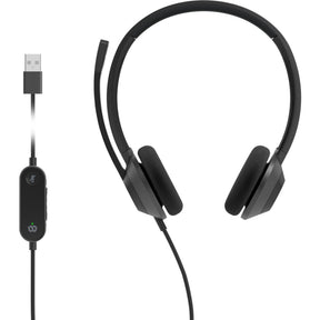 Cisco Headset 322 Wired Dual On-Ear Carbon Black USB-A — HS-W-322-C-USB