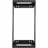 StarTech.com 2-Post 21U Heavy-Duty Wall Mount Network Rack, 19" Open Frame Server Rack with Adjustable Depth, Data Rack for IT Equipment~ — RACK-21U-20-WALL-OA