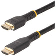 StarTech.com 10m (30ft) Active HDMI Cable, HDMI 2.0 4K 60Hz UHD, Rugged HDMI Cord w/ Aramid Fiber, Heavy-Duty High Speed HDMI 2.0 Cable — RH2A-10M-HDMI-CABLE