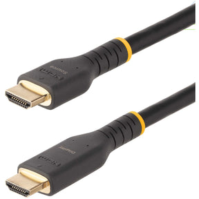 StarTech.com 10m (30ft) Active HDMI Cable, HDMI 2.0 4K 60Hz UHD, Rugged HDMI Cord w/ Aramid Fiber, Heavy-Duty High Speed HDMI 2.0 Cable — RH2A-10M-HDMI-CABLE
