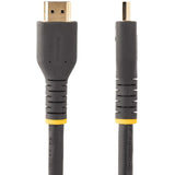 StarTech.com 10m (30ft) Active HDMI Cable, HDMI 2.0 4K 60Hz UHD, Rugged HDMI Cord w/ Aramid Fiber, Heavy-Duty High Speed HDMI 2.0 Cable — RH2A-10M-HDMI-CABLE